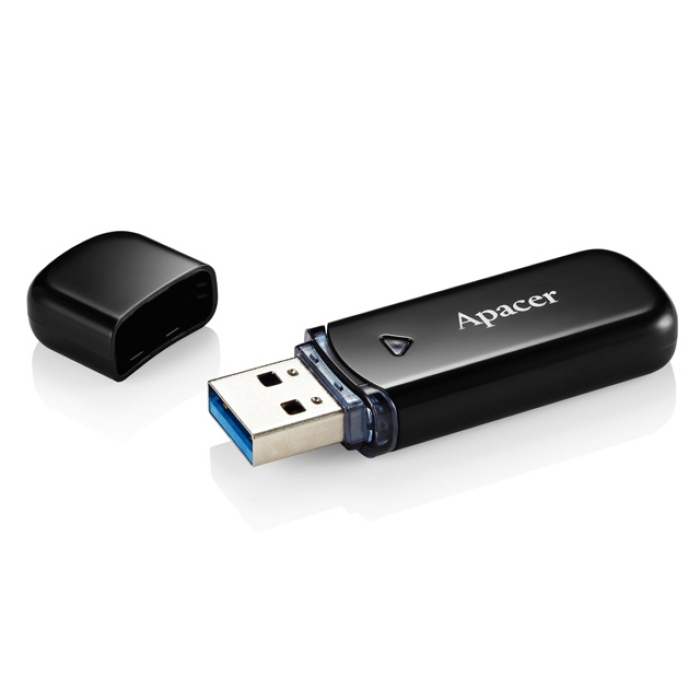 Apacer 128GB AH355 Black - USB 3.2 Flash Drive на супер цена