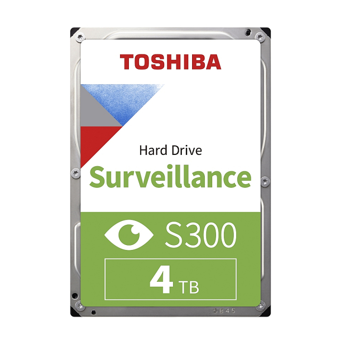 Toshiba S300 4TB CMR ( 3.5", 128MB, 5400 RPM, SATA 6Gb/s )