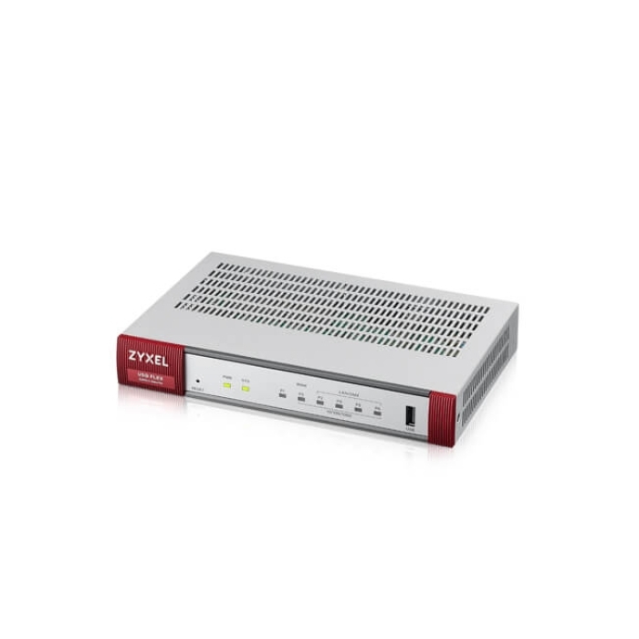 ZyXEL USG Flex Firewall 10/100/1000, 1xWAN, 4xLAN/DMZ ports, 1xUSB with 1 Yr UTM bundle на супер цена