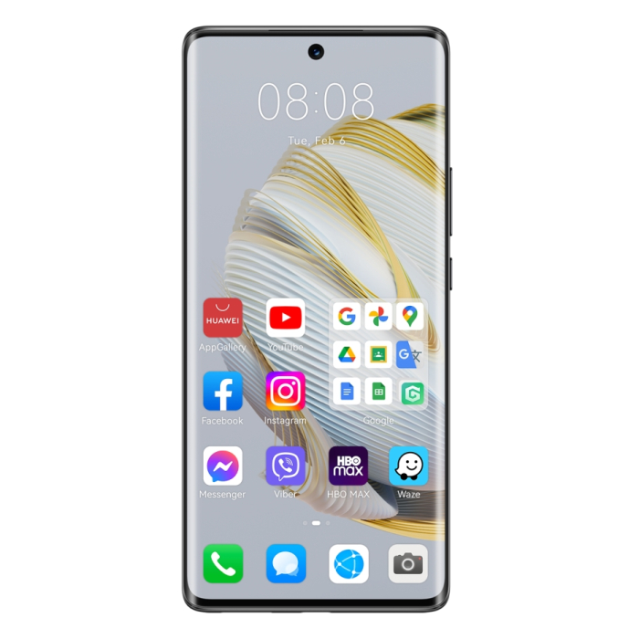 Huawei Nova 10 Starry Black, NCO-LX1, 6.67", 2400x1080, Qualcomm Snapdragon 778G 4G, 8GB+128GB, CAM 50+8+2MP/60MP Fron Camera, 4000mAh, FPT, BT5.2, USB Type-C 2.0, HMS, EMUI 12 (тъмнейл - 1)