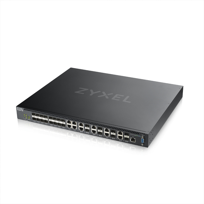 ZyXEL XS3800-28, 28-port 10GbE L2+ Managed Switch Nebula Flex Pro (dual AC,1 year NCC Pro pack license bundled) (тъмнейл - 3)