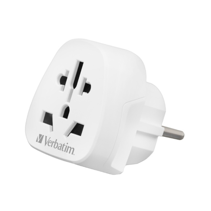 Verbatim WTEU-02 World to Europe Travel Adapter Plug (тъмнейл - 3)