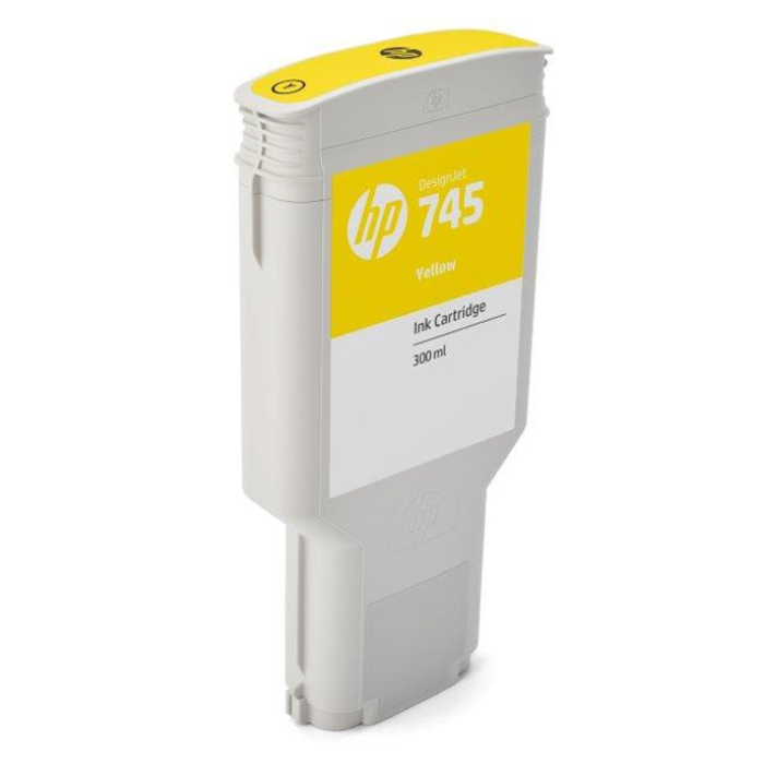 HP 745 300-ml Yellow Ink Cartridge (тъмнейл - 1)