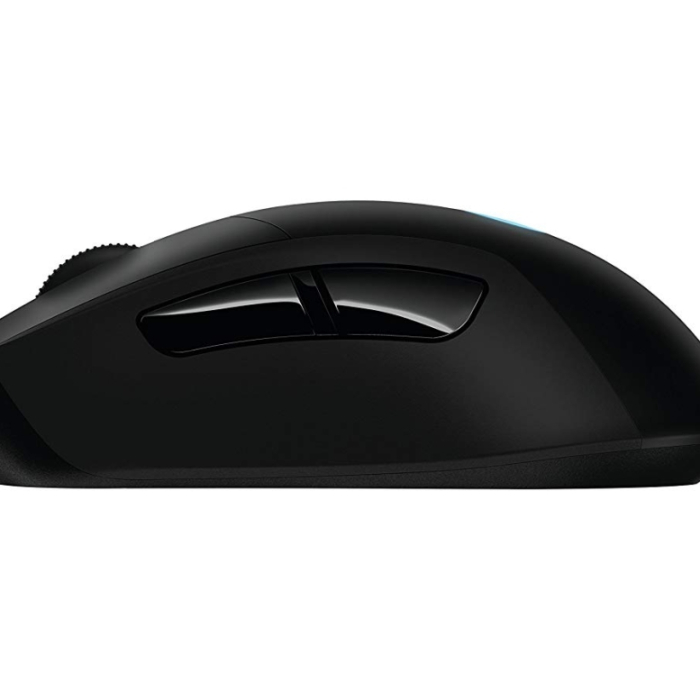 Logitech G703 Wireless Mouse, Lightsync RGB, Lightspeed Wireless, HERO 25K DPI Sensor, 400 IPS, 6 Programmable Buttons, 95g, Black (тъмнейл - 3)