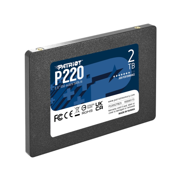 Patriot P220 2TB SATA3 2.5 (тъмнейл - 2)