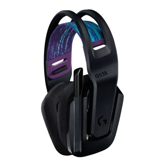 Logitech G535 LIGHTSPEED Wireless Gaming Headset - BLACK - EMEA (тъмнейл - 2)