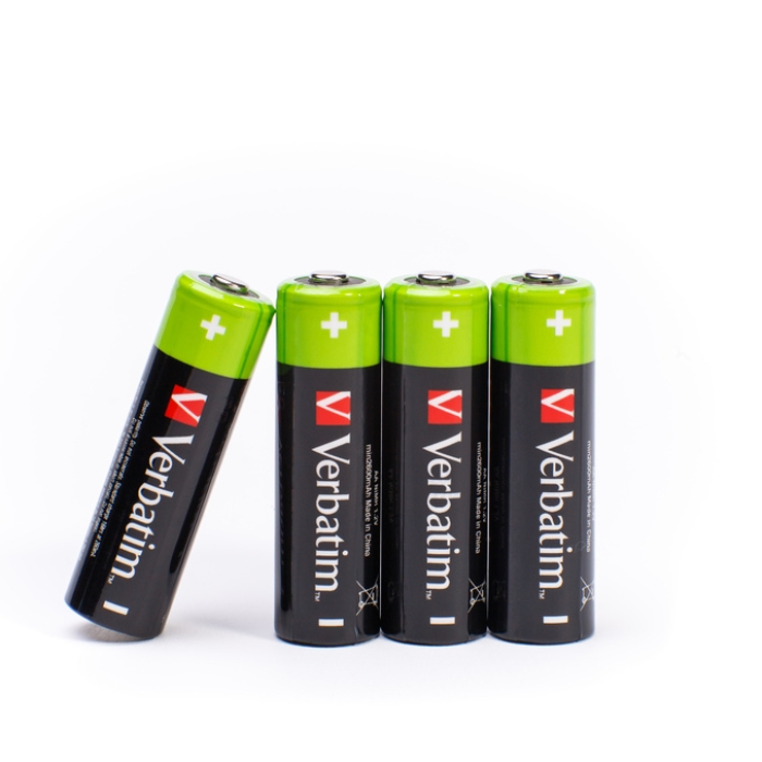 Verbatim RECHARGEABLE BATTERY AA 4 PACK / HR6 (тъмнейл - 1)