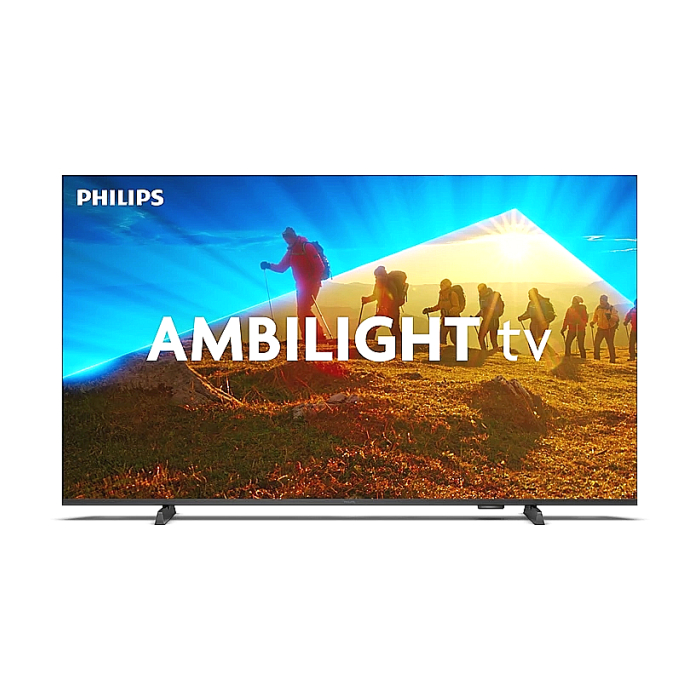 Philips 55PUS8009/12, 55" 4K UHD LED, 3840x2160, DVB-T/T2/T2-HD/C/S/S2, 60Hz, Ambilight 3, Pixel Precise UHD, HDR+, Titan OS, Dolby Atmos, VRR, 3*HDMI, 2*USB, 802.11n, 20W RMS, Black на супер цена