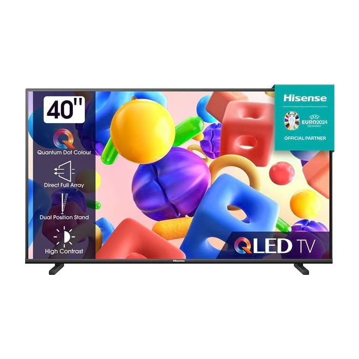 Hisense 40" A5KQ, Full HD 1920x1080, DLED, HDR, HLG, DTS HD, DTS Virtual X, Dolby Audio, Smart TV, WiFi, WiFi Direct, 2xHDMI, 2xUSB, LAN, CI+, DVB-T2/C/S2, Black на супер цена