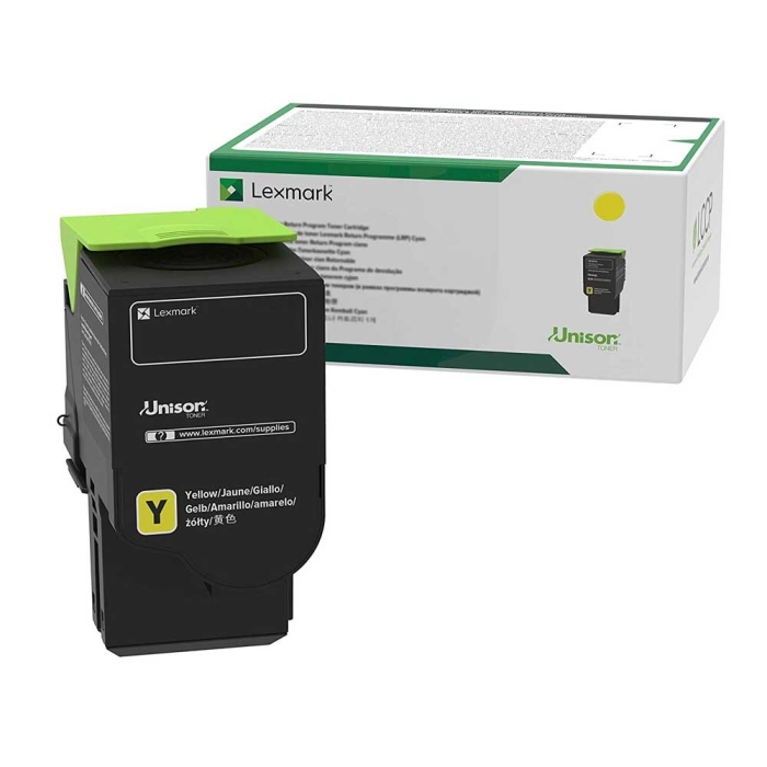 Lexmark 78C2XY0 CS/CX421, 52x, 62x Yellow Return Programme 5K Toner Cartridge на супер цена