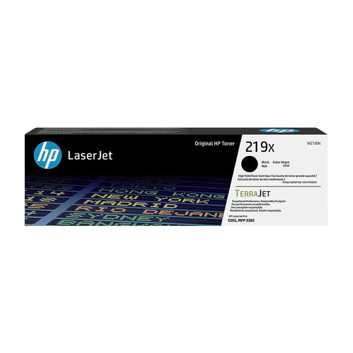 HP 219X High Yield Black Original LaserJet Toner Cartridge