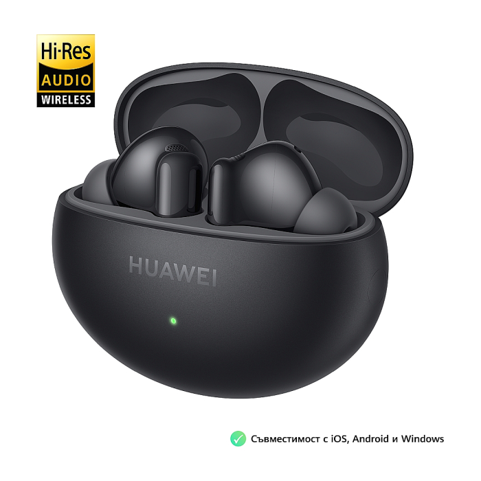 Huawei FreeBuds 6i Black (тъмнейл - 1)