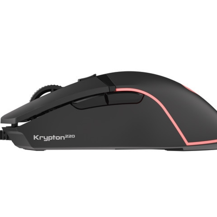 Genesis Gaming Mouse Krypton 220 RGB 6400 DPI With Software Black (тъмнейл - 3)