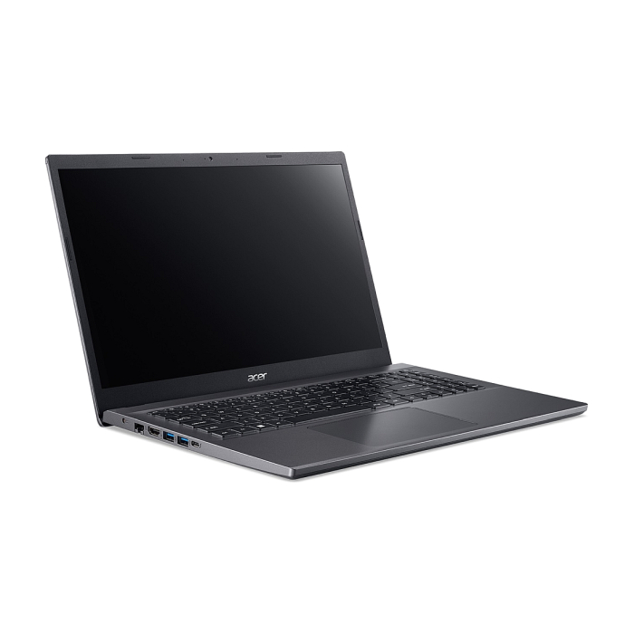 Acer Aspire 5, A515-57-50D8, Core i5-12450H (up to 4.40 GHz, 12MB), 15.6" FHD (1920x1080) Anti-Glare IPS SlimBezel 60Hz, HD Cam, 16GB DDR4 (2x8GB), 512GB PCIe NVMe SSD, Intel UMA, 802.11ax, BT 5.1, FPR, Backlit Kbd, Linux, Gray (тъмнейл - 2)