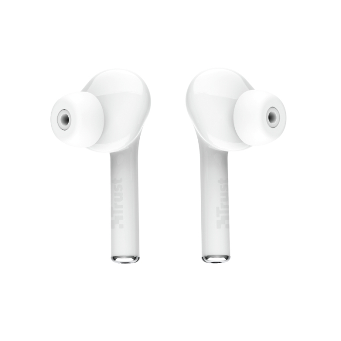 TRUST Nika Touch Bluetooth Earphones White (тъмнейл - 3)