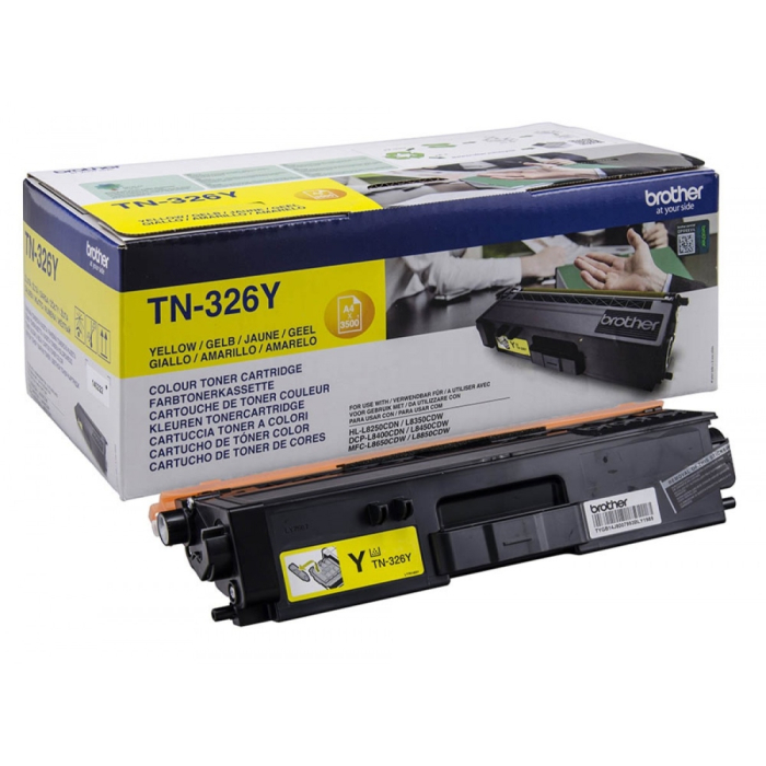 Brother TN-326Y Toner Cartridge High Yield на супер цена