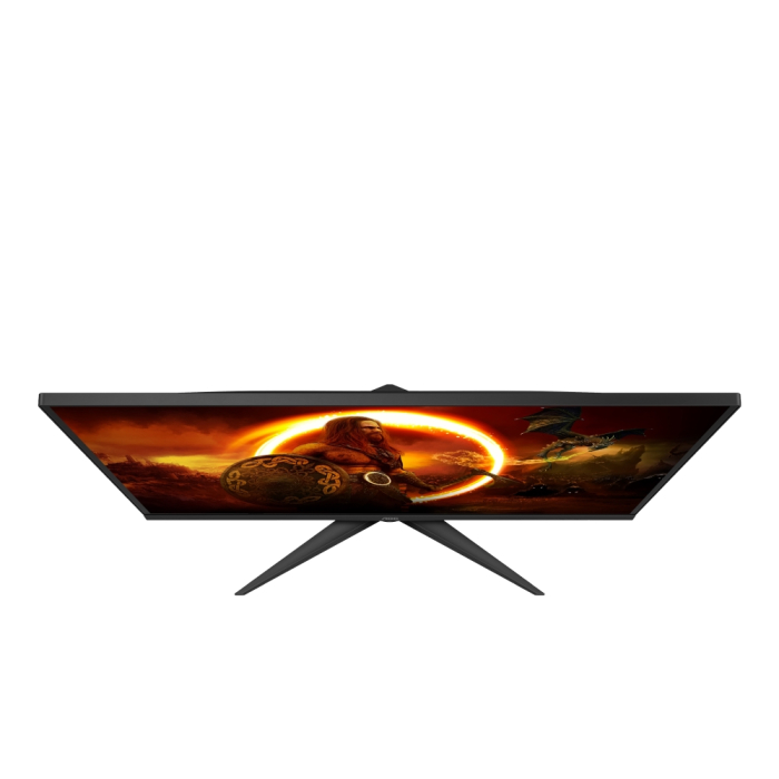 AOC 24G2SPAE/BK, 23.8" IPS WLED, 1920x1080@165Hz, 4ms GtG, 1ms MPRT, 300cd/m2, 1000:1, DCR 80M:1, AdaptiveSync, FlickerFree, Low Blue Mode, 2Wx2, Tilt, D-SUB, HDMI, DP (тъмнейл - 3)