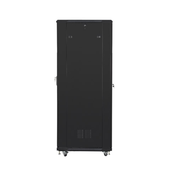 Lanberg rack cabinet 19" free-standing 42U / 800x800 self-assembly flat pack, black (тъмнейл - 3)