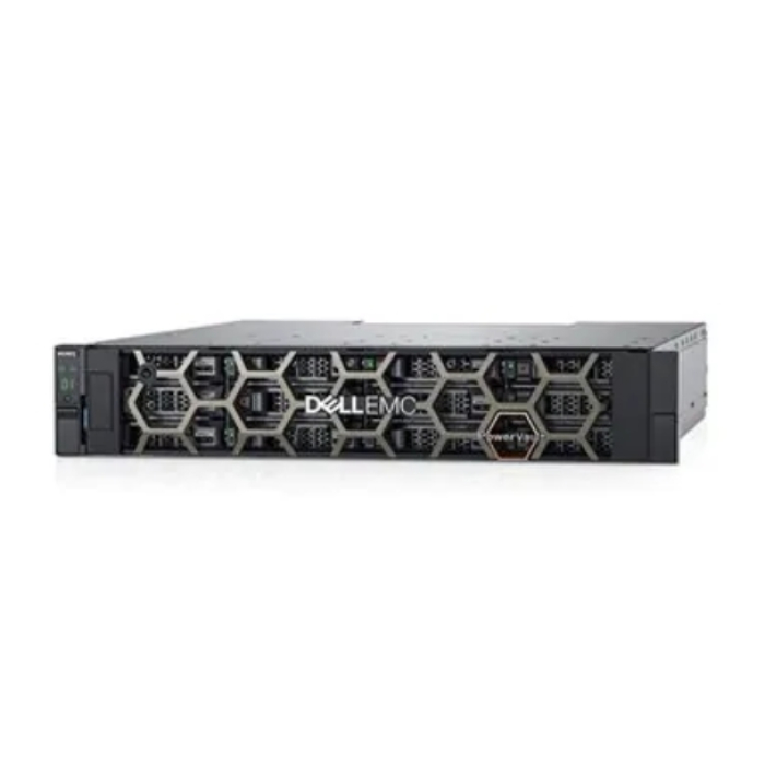 DellEMC PowerVault ME4024/6x1.92TB SSD SAS Read Intensive 12Gbps 512 2.5in Hot-plug AG Drive + 18xHard Drive Filler 2.5in, Single Blank/2U Rack Rails/Bezel/16Gb FC 4 Port and 10GB iSCSI SFP+ 4 Port Dual Controller/Redundant 580W/3Y Basic Onsite