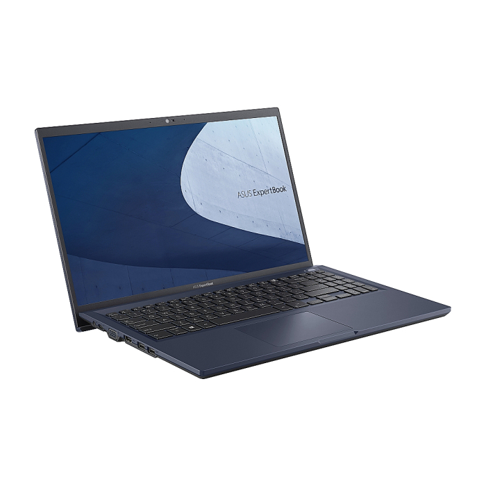 Asus ExpertBook B1 B1500CBA-BG51C1,Intel Core i5-1235U (3.30 GHz up to 4.40 GHz, 12MB), 15.6" FHD (1920x1080), Intel Iris Xe Graphics, 8GB DDR4 on BD. (1 slot free), 512GB M.2 NVMe,VGA,HDMI,1xThunderbolt,RJ45, NO OS,Star Black (тъмнейл - 1)