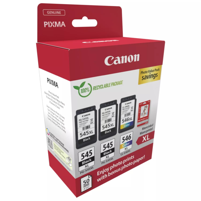 Canon PG-545XLx2/CL-546XL PVP (тъмнейл - 1)