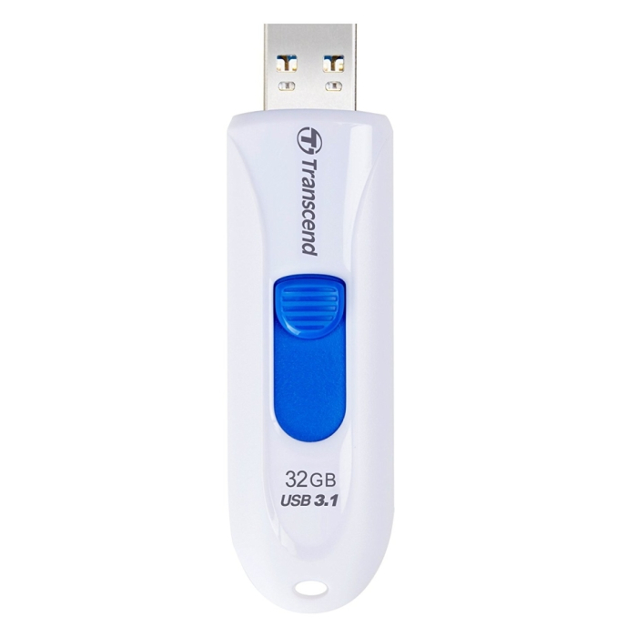 Transcend 32GB JETFLASH 790, USB 3.1, white (тъмнейл - 1)