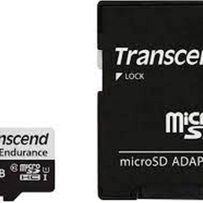 Transcend 32GB micro SD w/ adapter U1, High Endurance на супер цена