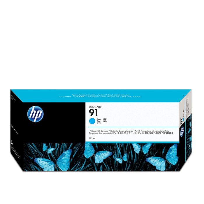 HP 91 775-ml Pigment Cyan Ink Cartridge на супер цена