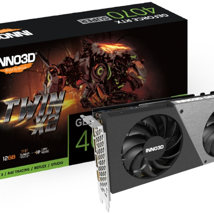 Inno3D GeForce RTX 4070 Super 12GB GDDR6X Twin X2 на супер цена