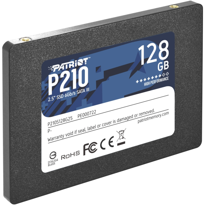 Patriot P210 128GB SATA3 2.5 (тъмнейл - 2)