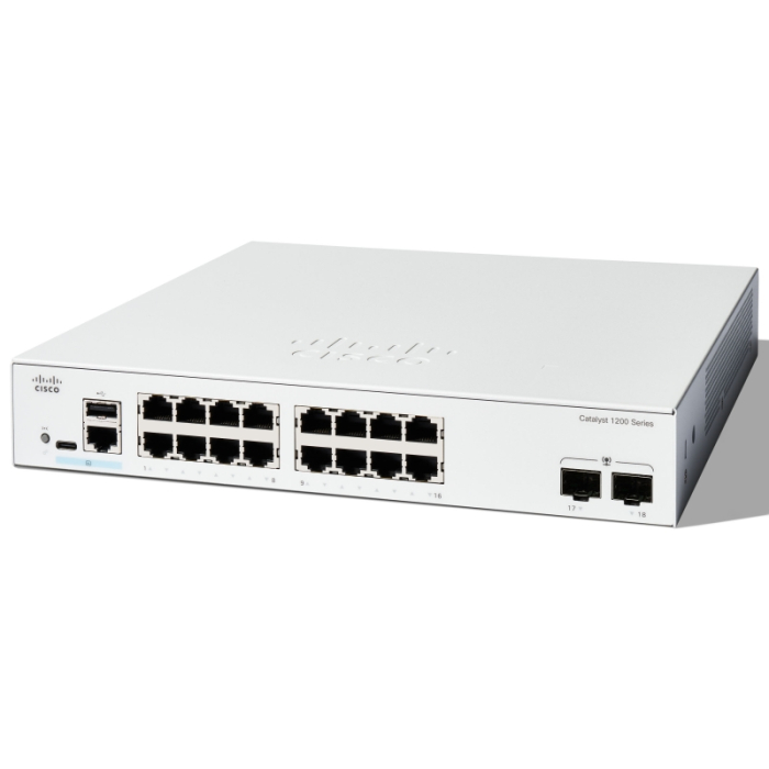 Cisco Catalyst 1200 16-port GE, 2x1G SFP