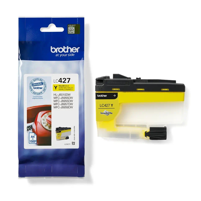 Brother LC-427Y Yellow Ink Cartridge (тъмнейл - 2)