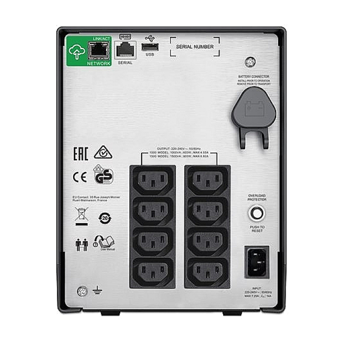 APC Smart-UPS C 1000VA LCD 230V with SmartConnect (тъмнейл - 2)