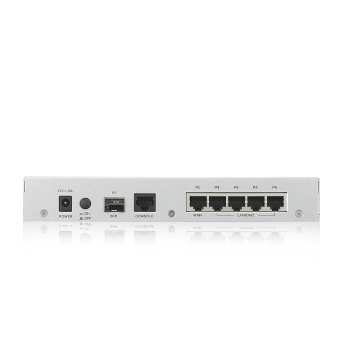 ZyXEL ATP 10/100/1000 V2, 1xWAN, 4xLAN/DMZ ports, 1xUSB with 1 Yr Bundle (тъмнейл - 1)