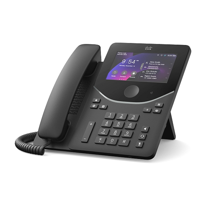 Cisco Desk Phone 9871, Carbon Black (тъмнейл - 1)