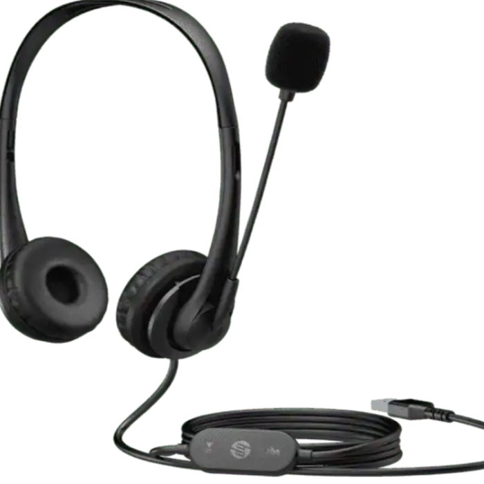 HP Wired USB-A Stereo Headset (тъмнейл - 3)