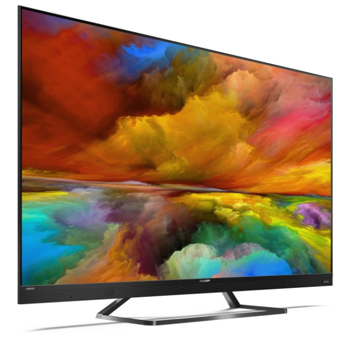 Sharp 55EQ6EA, 55" LED Android TV, 4K Ultra HD Quantum Dot 3840x2160 Frameless, AQUOS, 1 000 000:1, DVB-T/T2/C/S/S2, Active Motion 1000, HARMAN/KARDON, HDR10, Dolby Atmos, Dolby Vision, DTS:X, Google Assistant, Chromecast Built-in, 2xHDMI 2.1, SD ca (тъмнейл - 2)