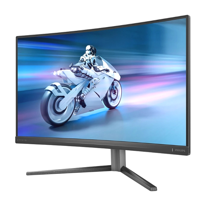 Philips 27M2C5200W, 27" Curved 1500R VA, 1920x1080@280Hz, 1ms GtG, 0.3ms MPRT, 300 cd/m2, 4000:1, Mega Infinity DCR, Adaptive sync, FlickerFree, LowBlue Mode, Tilt, Height Adjust, Swivel, 2x HDMI, DP (тъмнейл - 4)