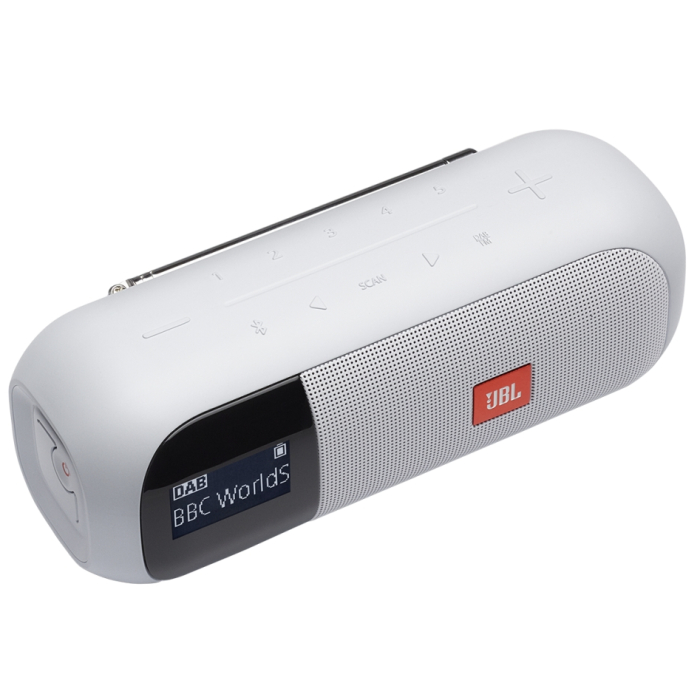 JBL Tuner 2 WHT portable radio with bluetooth (тъмнейл - 2)