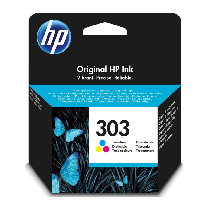 HP 303 Tri-color Original Ink Cartridge на супер цена