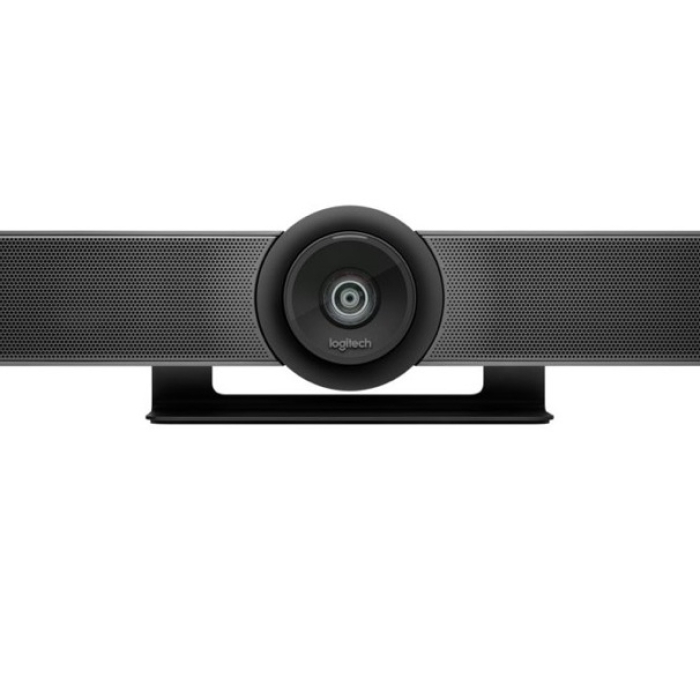 Logitech MeetUp Confererence Solution, Ultra HD 4K 30 fps, Up To 6 Seats, Super Wide 120°, Motorized PT, RightSight, RightLight, RightSound, 5x HD Zoom, Black