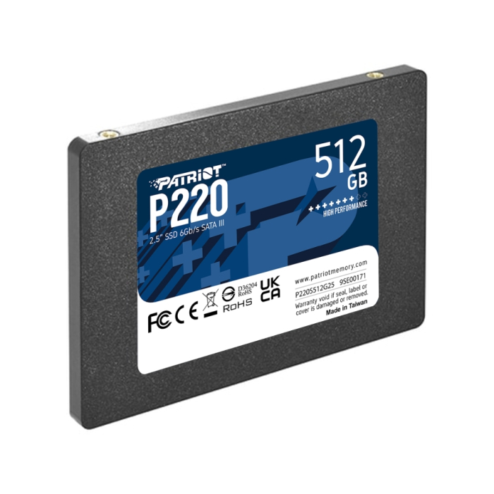 Patriot P220 512GB SATA3 2.5 (тъмнейл - 2)