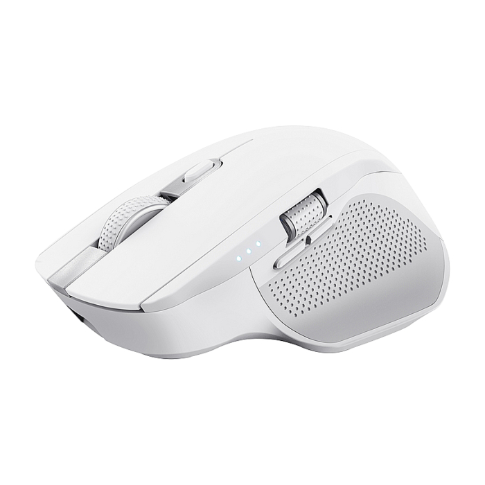 TRUST Ozaa+ Multi-Connect Wireless Mouse White (тъмнейл - 2)