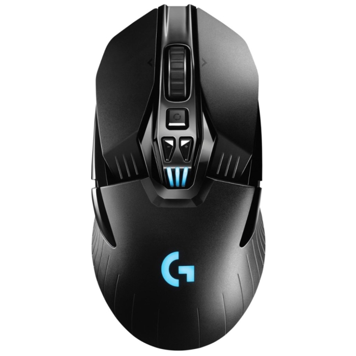 Logitech G903 Wireless Mouse, Lightsync RGB, Lightspeed Wireless, HERO 25K DPI Sensor, 400 IPS, Programmable Buttons, 10g Optional Weight, 110g, Black