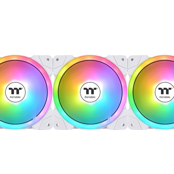 Thermaltake SWAFAN EX12 ARGB PC Cooling Fan TT Premium Edition 3 Fan Pack White (тъмнейл - 3)