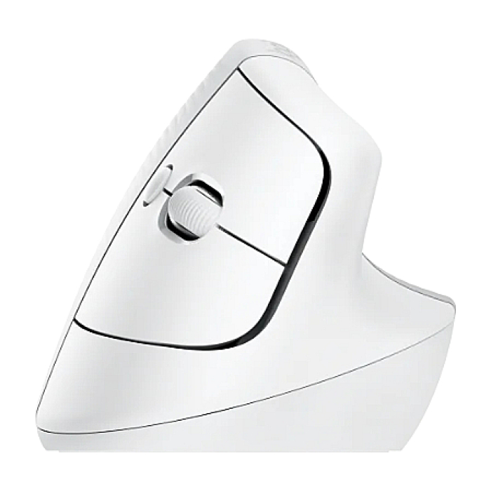 Logitech Lift Vertical Ergonomic Mouse - OFF-WHITE/PALE GREY - EMEA (тъмнейл - 2)