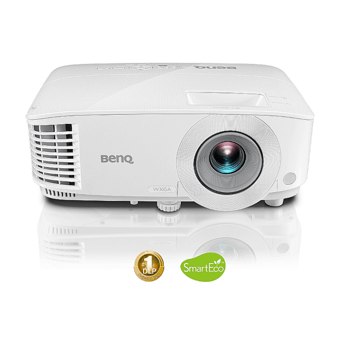 BenQ MW550, DLP, WXGA (1280x800), Business Projector, 20 000:1, 3600 ANSI Lumens, Zoom 1.1x, Vertical Keystone, Lampsave 15000 hours, VGA, HDMI x2, RCA, Audio in, Audio out, S-Video, VGA out, Speaker 2W, 3D Ready, 2.3 kg (тъмнейл - 2)