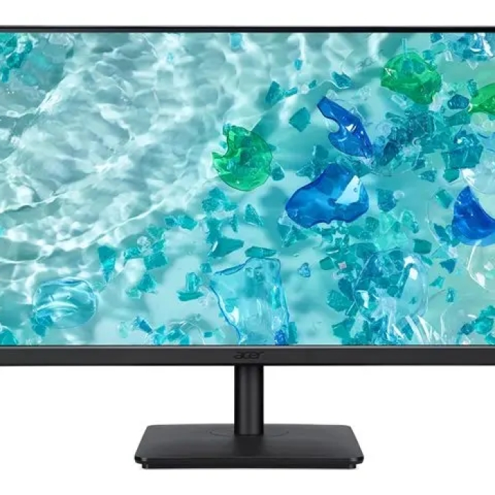 Acer Vero V247YEbipv, 23.8" IPS LED ZeroFrame, Anti-Glare, FreeSync, 4ms (GTG), 100Hz, 100M:1, 250nits, 1920x1080, Flicker-Less, BlueLightShield, HDMI, VGA, DP, VESA, Black на супер цена