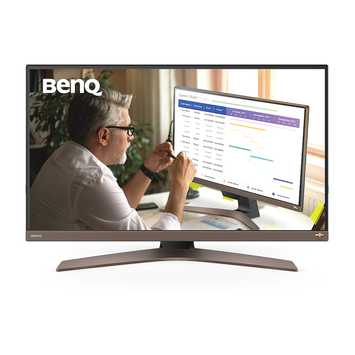 BenQ EW2880U, 28" IPS, 5ms, 3840x2160 4K, Entertainment, 90% DCI-P3, FrSync, Rem.Control, HDRi, Flicker-free, B.I.+, LBL, ePaper, 1000:1, 300 cd/m, HDMI (v2.0)x2, DP, USB Type-C(PD60W/Thunderbolt 3), Sp.3Wx2, Tilt, HAdj.St.100mm, Black + Fury Gaming (тъмнейл - 1)