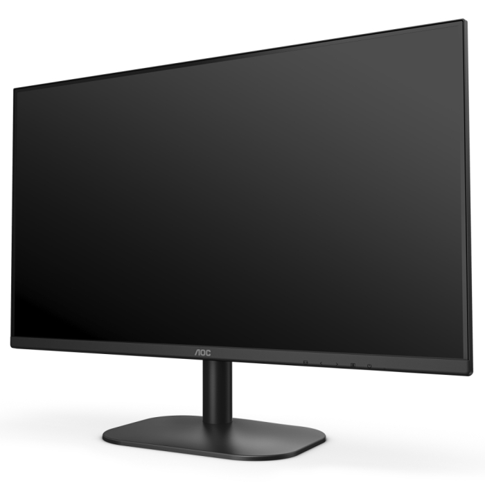 AOC 24B2XDA, 23.8" IPS WLED, 1920x1080@75Hz, 4ms GTG, 250cd/m2, 1000:1, DC20M:1, Adaptive Sync, FlickerFree, Low Blue Light, 2Wx2, Tilt, D-SUB, DVI, HDMI (тъмнейл - 4)